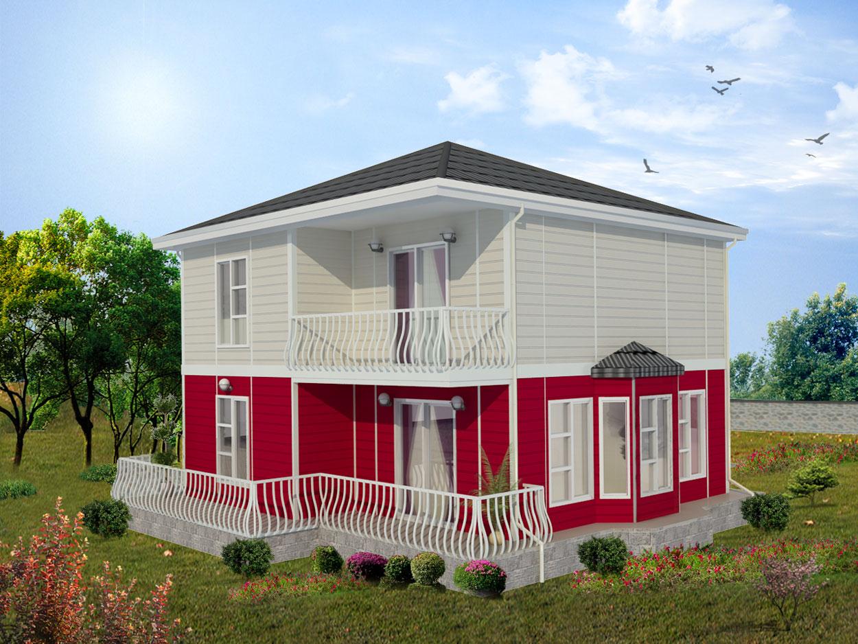 Prefabrik Bungalov Ev Prefabrik Bungalov Ev